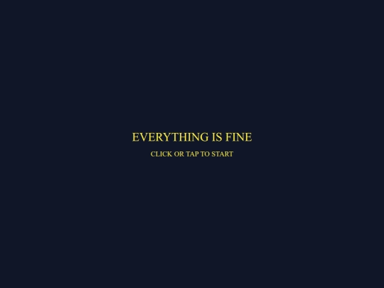 bee/everything-is-fine screenshot