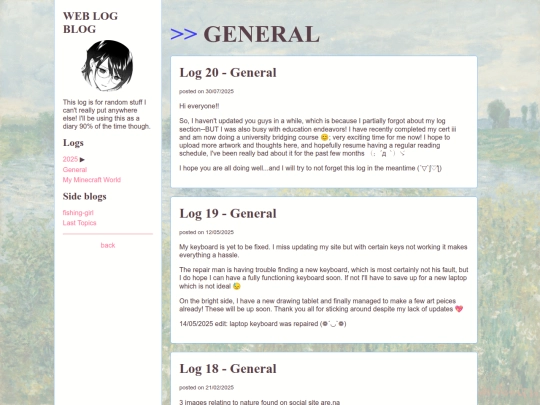 personal/log-general screenshot