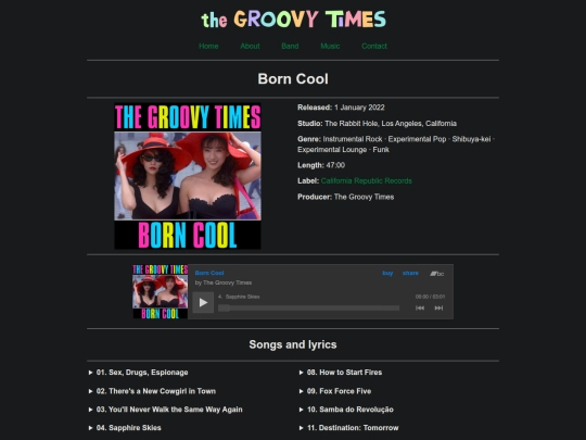 releases/born-cool screenshot
