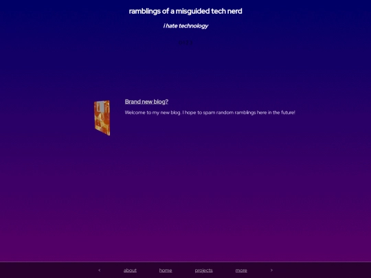 blog screenshot