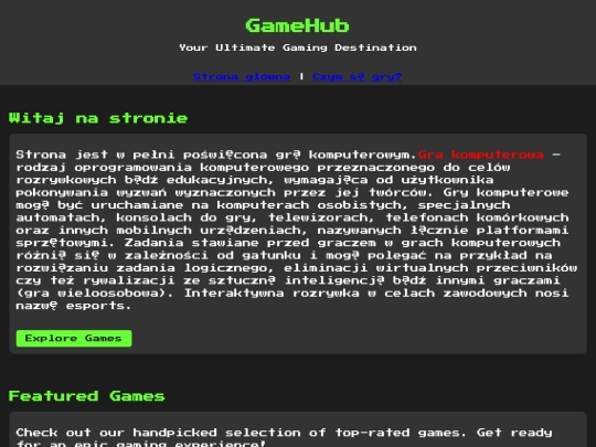 test screenshot