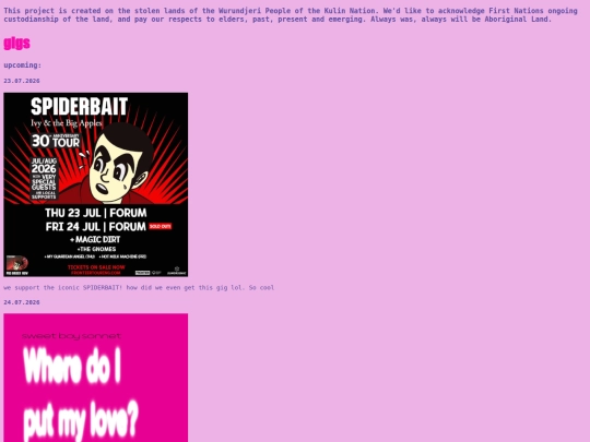 gigs screenshot