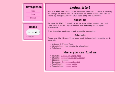 index screenshot