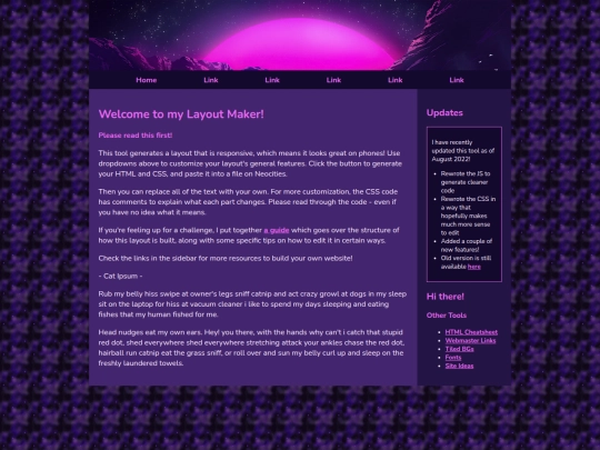 test screenshot
