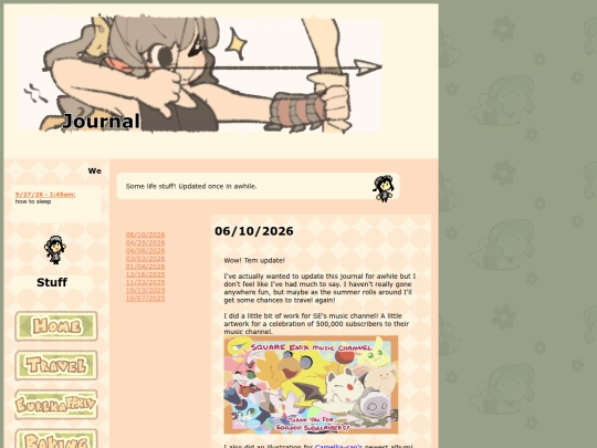 Journal screenshot