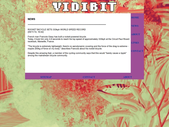 news screenshot