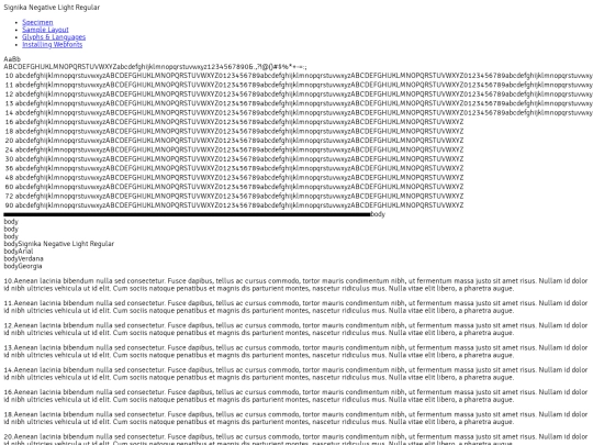 fonts/signikanegative-variablefont_wght-demo screenshot