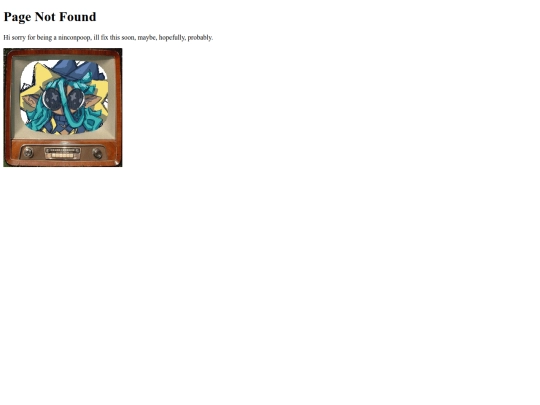 not_found screenshot