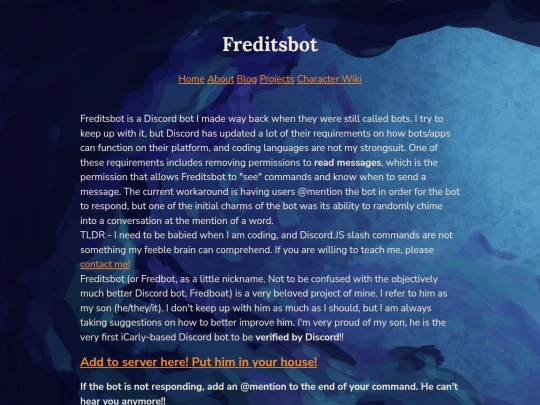 freditsite/projects/freditsbot screenshot