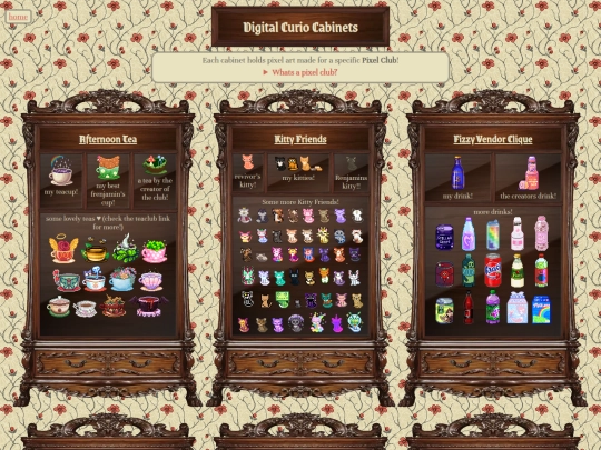 pixelclubs screenshot