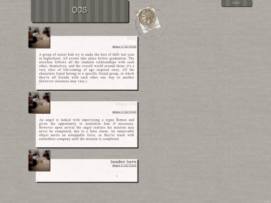 Ocs screenshot