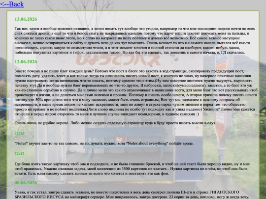 notes screenshot