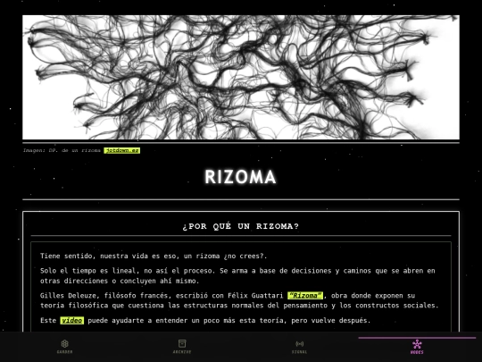 rizoma screenshot