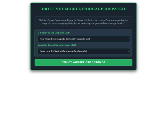 Drift-Vet  screenshot