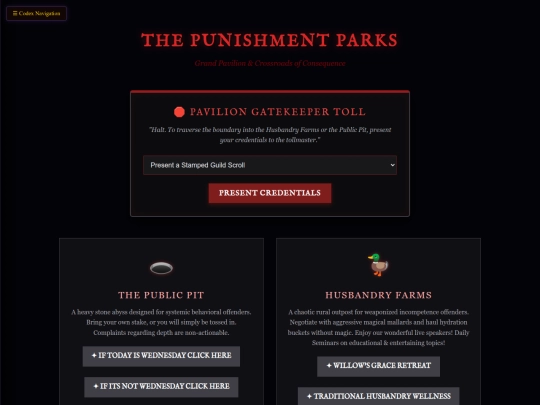 More-widgets/punishment-parks screenshot