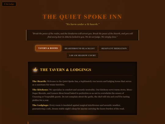 More-widgets/quiet-spoke-inn screenshot