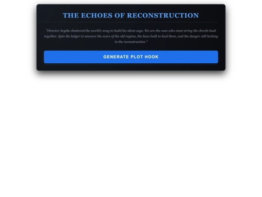 More-widgetss/narrative-generation screenshot