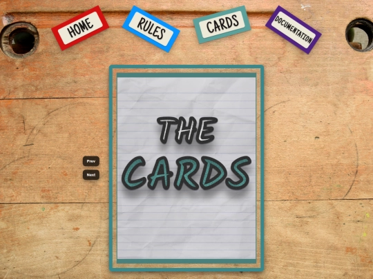 cards screenshot