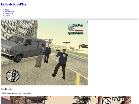 informacion screenshot