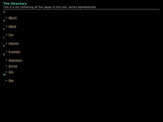 index screenshot