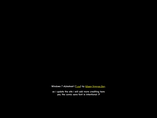 credits screenshot