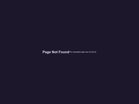 not_found screenshot