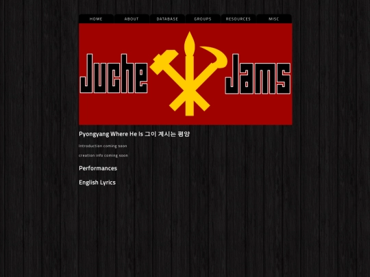 song_database/pyongyang screenshot