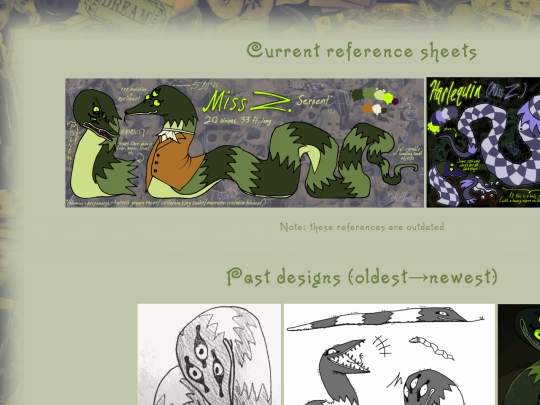 SPECIMEN/MISSZGALLERY screenshot