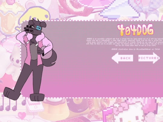 SPECIMEN/TEMPLATE screenshot