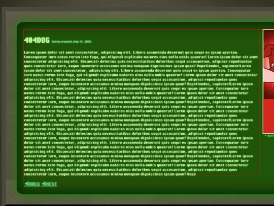 TEST screenshot