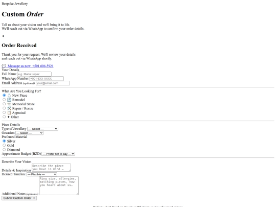 Orders screenshot