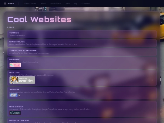 CoolWebsites screenshot
