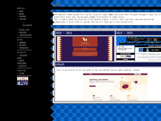 archive screenshot