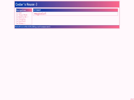 sitemap screenshot