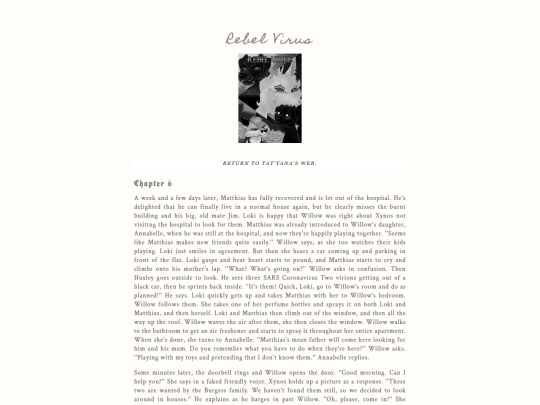 Rebel Virus/page-in-writing-progress screenshot