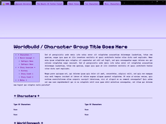 sub-pages/characters-sub-pages/animal-world screenshot