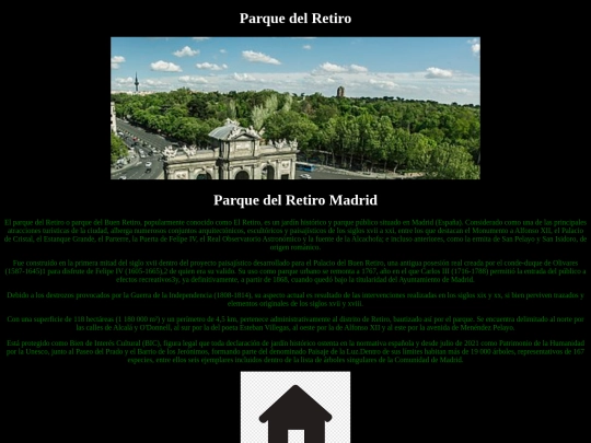 Paisajes/retiro screenshot