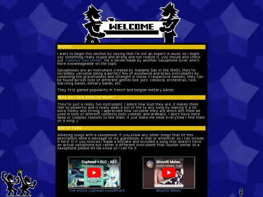 Saxophone screenshot