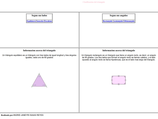 Frame triangulos screenshot
