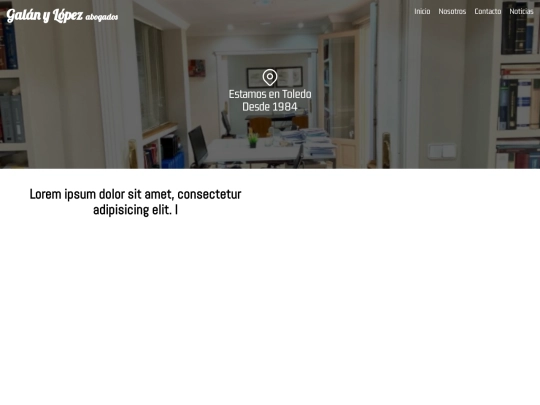 proyectoAbogados/nosotros screenshot
