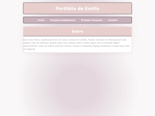 sobre screenshot