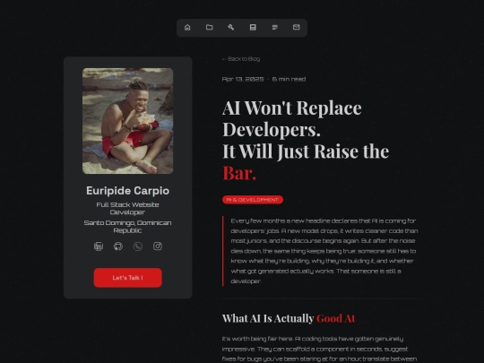 blog-ai-and-developers screenshot