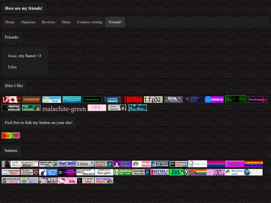 links screenshot