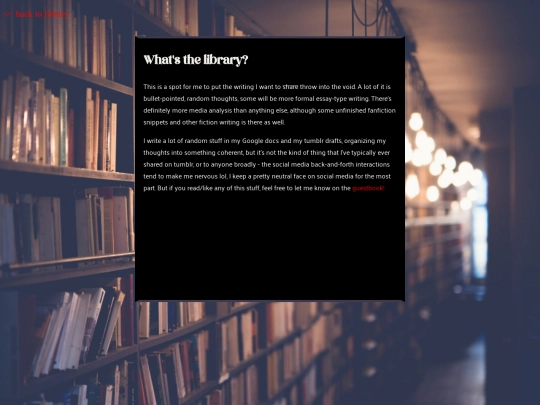 library/whatis screenshot