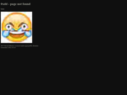 not_found screenshot