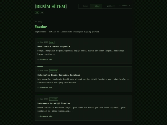blog screenshot