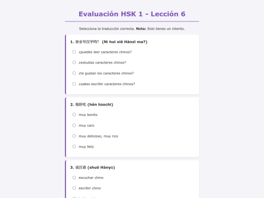hsk1_leccion6 screenshot