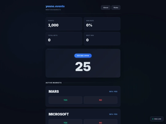 Yesno screenshot