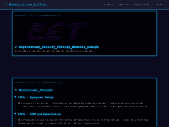 hyperstition screenshot