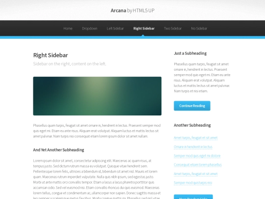 right-sidebar screenshot